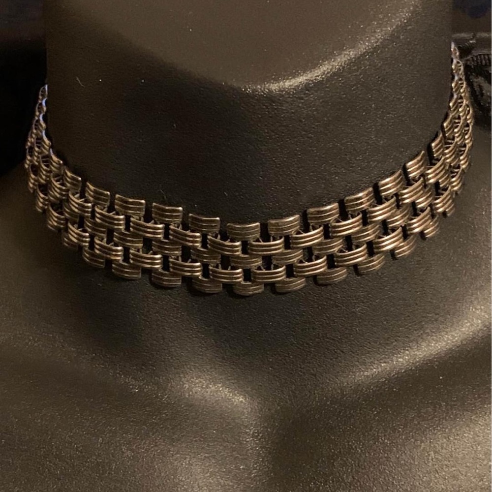 Vintage Metal Link Choker